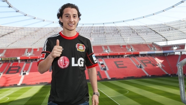 Cuando Guardado jugó en el Bayer Leverkusen