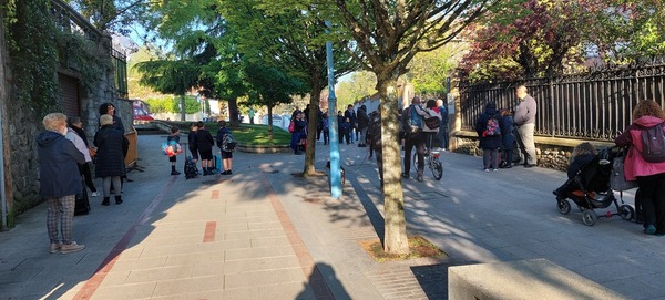 Primera jornada en los colegios vizcaínos sin mascarillas y con dudas