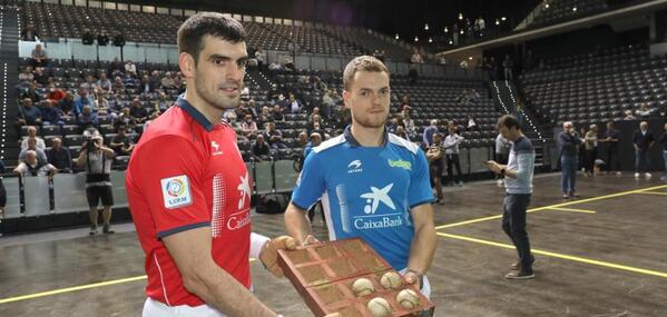 Pelota | Manomanista: Un imperial Unai Laso no da opción a Joseba Ezkurdia