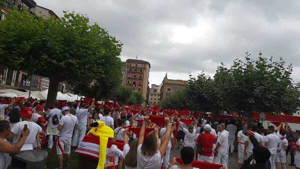 Así te hemos contado desde dentro el arranque de los Sanfermines de Pamplona