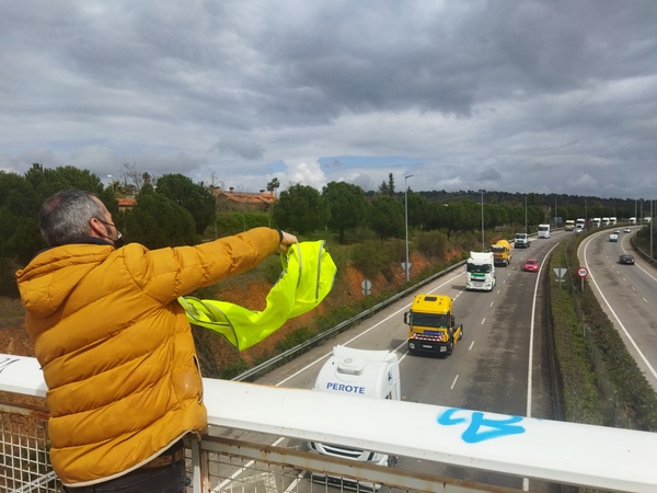 Huelga de transporte: Cáceres y Plasencia se suman a las protestas en la A-66