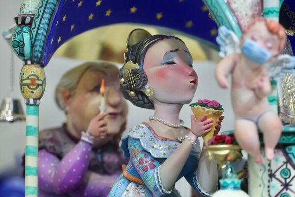 Ninot Indultat Infantil 2022 | Convento Jerusalén gana el Ninot Indultat Infantil con el &#039;Mare móvil&#039; de José Gallego