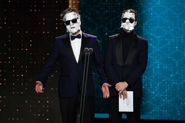 Ernesto Sevilla y Joaquín Reyes. AFP