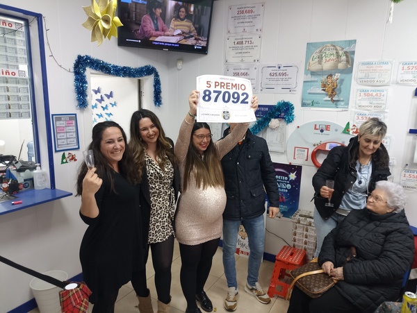 Sigue en directo | Un quinto premio, vendido en dos administraciones de Badajoz