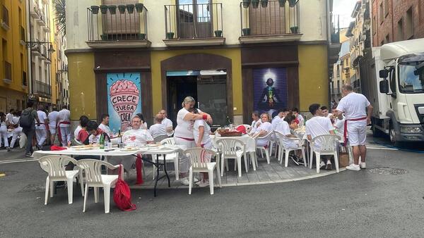 Así te hemos contado desde dentro el arranque de los Sanfermines de Pamplona