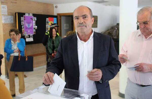 Ricardo Calle, en el Teatro Municipal Vicente Espinel.
