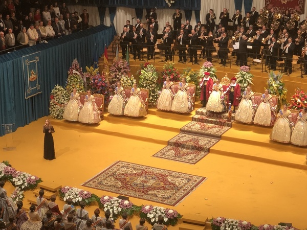 Concluye aquí la exaltación de la fallera mayor de Valencia 2019