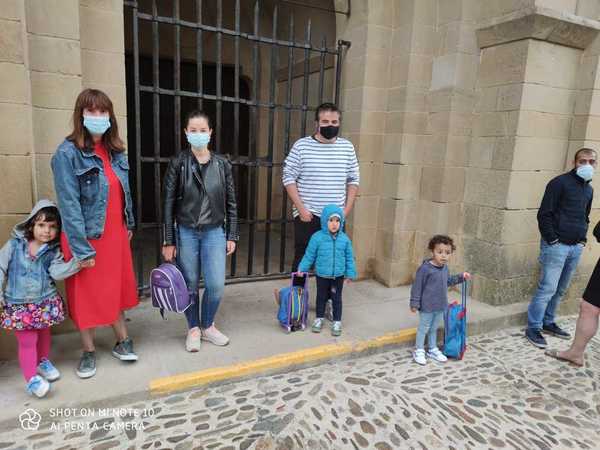 Vuelta al cole 2020 en Álava, en directo: Así está transcurriendo la primera jornada