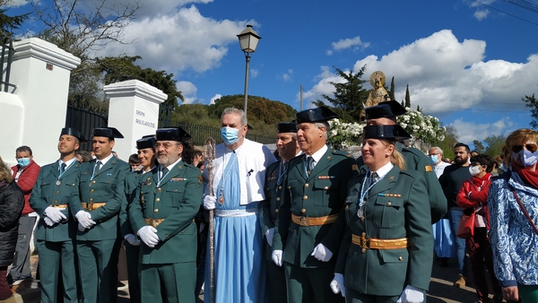 Así hemos contado la bajada de la Virgen de la Montaña en Cáceres