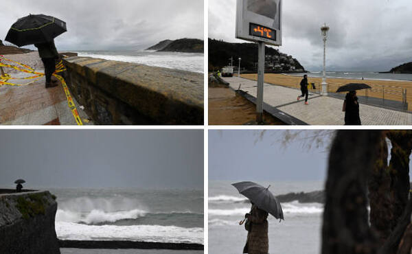 El temporal se despide con un frío helador