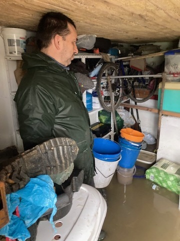 Directo | El Nervión y el Cadagua se desbordan en Basauri, Balmaseda, Sodupe y Zorroza