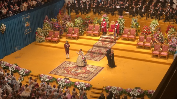 Así concluye el acto en el Palau de la Música