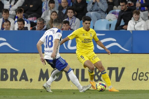 Así se vivió el empate entre el Zaragoza y Las Palmas