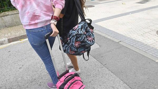 La vuelta al cole en Gipuzkoa, en directo