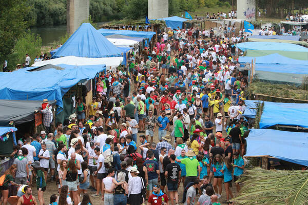 En directo: el Xiringüelu vuelve al prau Salcéu: «Es un fiestón»