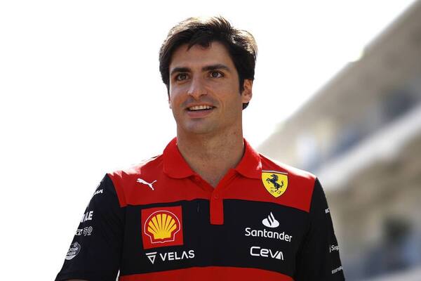 Carlos Sainz, en el GP de EE UU de F1 2022.