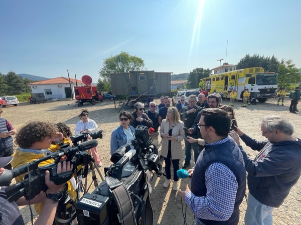 Así hemos contado la jornada del incendio de Las Hurdes y Sierra de Gata