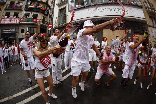 Así te hemos contado desde dentro el arranque de los Sanfermines de Pamplona