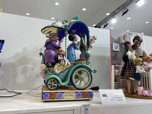 Ninot Indultat Infantil 2022 | Convento Jerusalén gana el Ninot Indultat Infantil con el &#039;Mare móvil&#039; de José Gallego