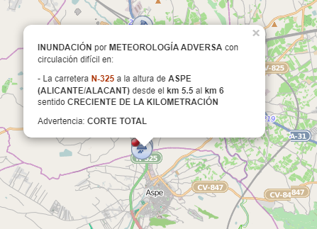 Así te hemos contado el paso del temporal por la provincia de Alicante