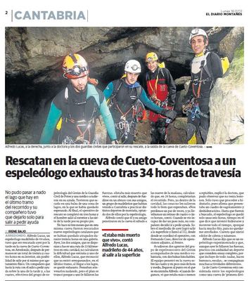 Directo: «Las tres espeleólogas estaban bien, alegres y cansadas, con ganas de salir»