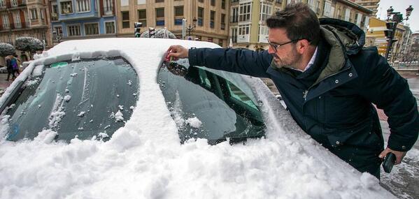 Directo: temporal de frío y nieve en Castilla y León