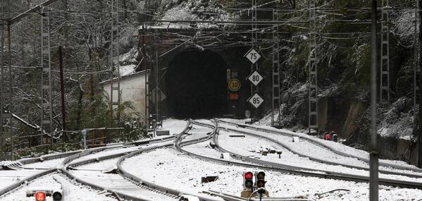 En directo: temporal de nieve en Asturias