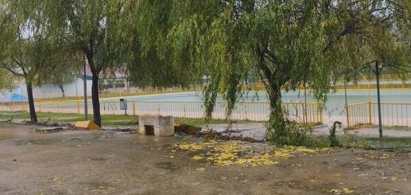Cáceres reabre las instalaciones y parques públicos clausurados por la tormenta