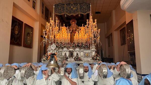 María Santísima del Rosario en sus Misterios Dolorosos. Foto: Hugo Cortés