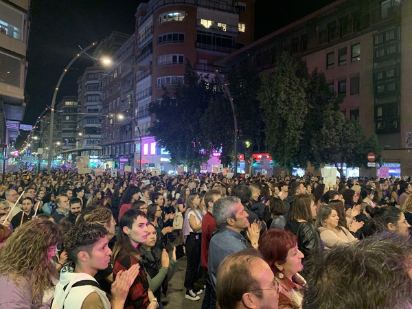Murcia grita contra la brecha salarial y la violencia machista