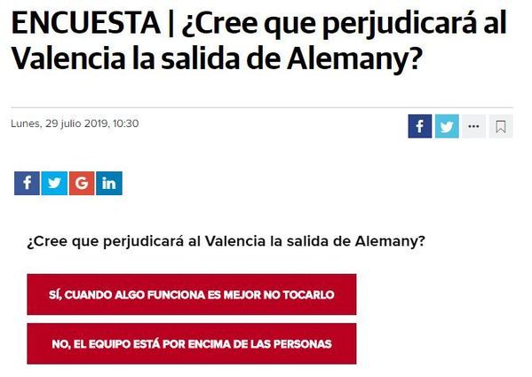 Última hora del Valencia CF: el futuro de Mateo Alemany y Marcelino, en el aire