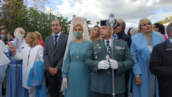 Así hemos contado la bajada de la Virgen de la Montaña en Cáceres
