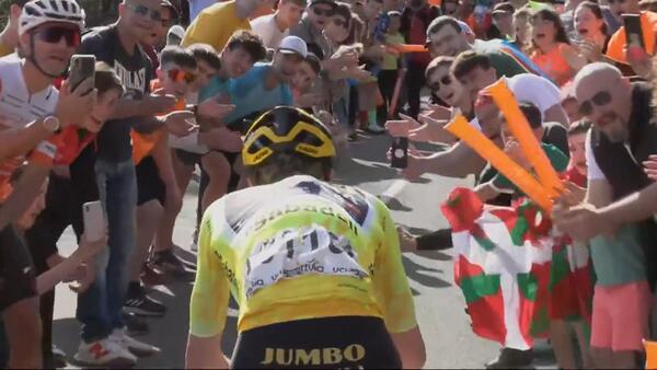 Un Vingegaard muy superior se lleva la última etapa y la Itzulia