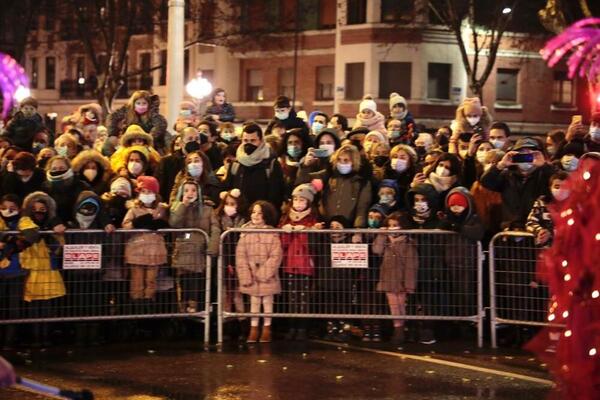 Este es el aspecto que presentaban los primeros metros del recorrido, en el Paseo de Zorrilla. Foto de Carlos Espeso.