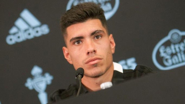 Lucas Olaza, baja de última hora en el Celta