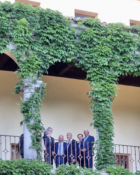 Felipe VI entrega el premio Carlos V a António Guterres en Yuste