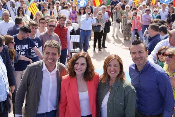 Así te hemos contado el mitin de Ayuso en Valencia