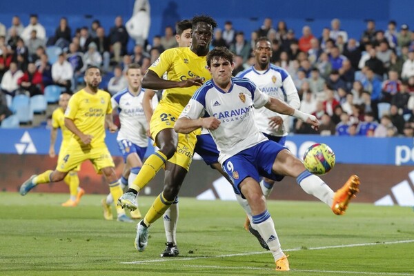 Así se vivió el empate entre el Zaragoza y Las Palmas