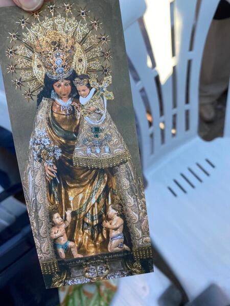 Estampa recordatorio de la Missa d’Infants