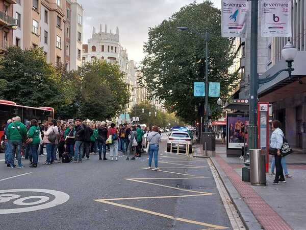 La huelga del sector público, en directo