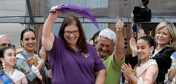 La lucha violeta unida en Valencia el 8-M