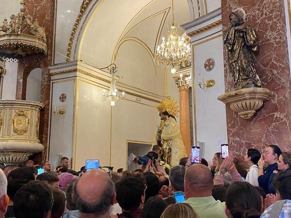 Así está en estos momentos la Basílica