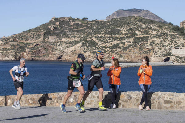 Participantes de la 11ª edición de la Ruta de las Fortalezas. | Foto: J. M. Rodríguez / AGM