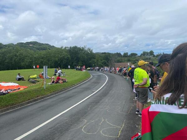 Así hemos narrado la etapa del Tour de Francia por Gipuzkoa