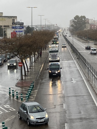 Huelga de transporte: Cáceres y Plasencia se suman a las protestas en la A-66