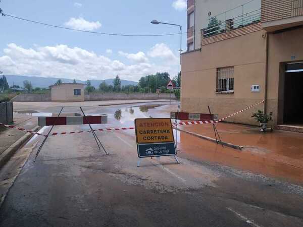 En directo: las consecuencias de las tormentas en La Rioja