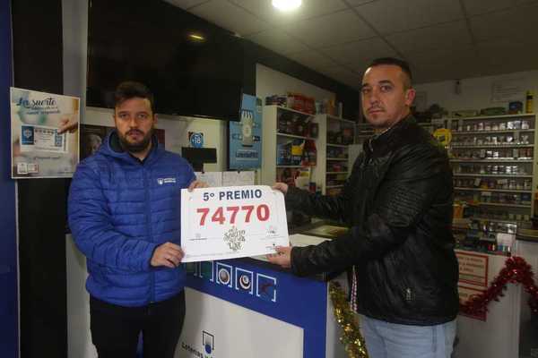 Administración de Herrera de Camargo en la que se ha vendido un quinto premio. Foto: Celedonio