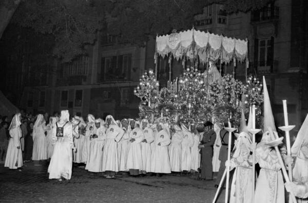 La Novia de Málaga, en una imagen de 1959