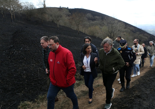 Última hora de los incendios en Asturias