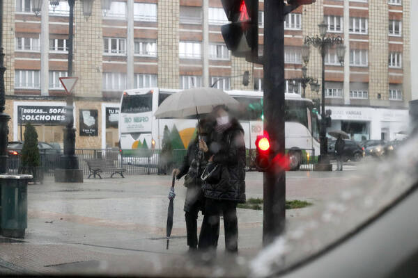 En directo: temporal de nieve en Asturias